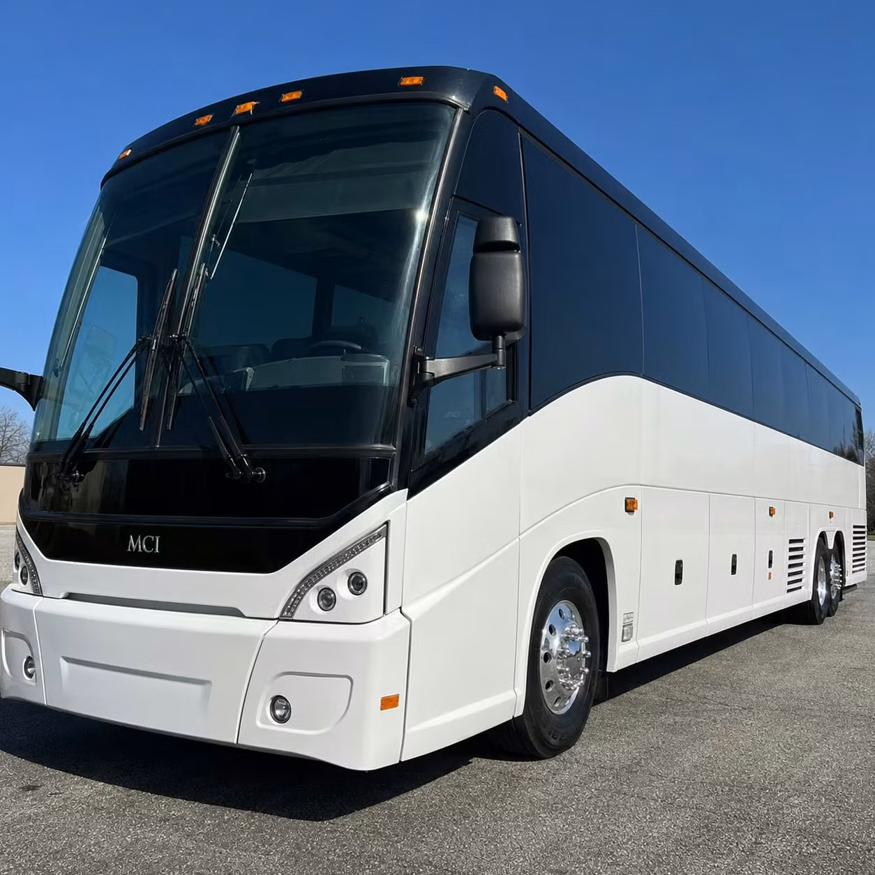 56 passenger charter bus