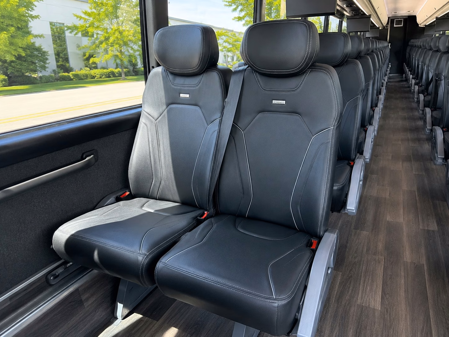 springfield 56 passenger charter bus rental