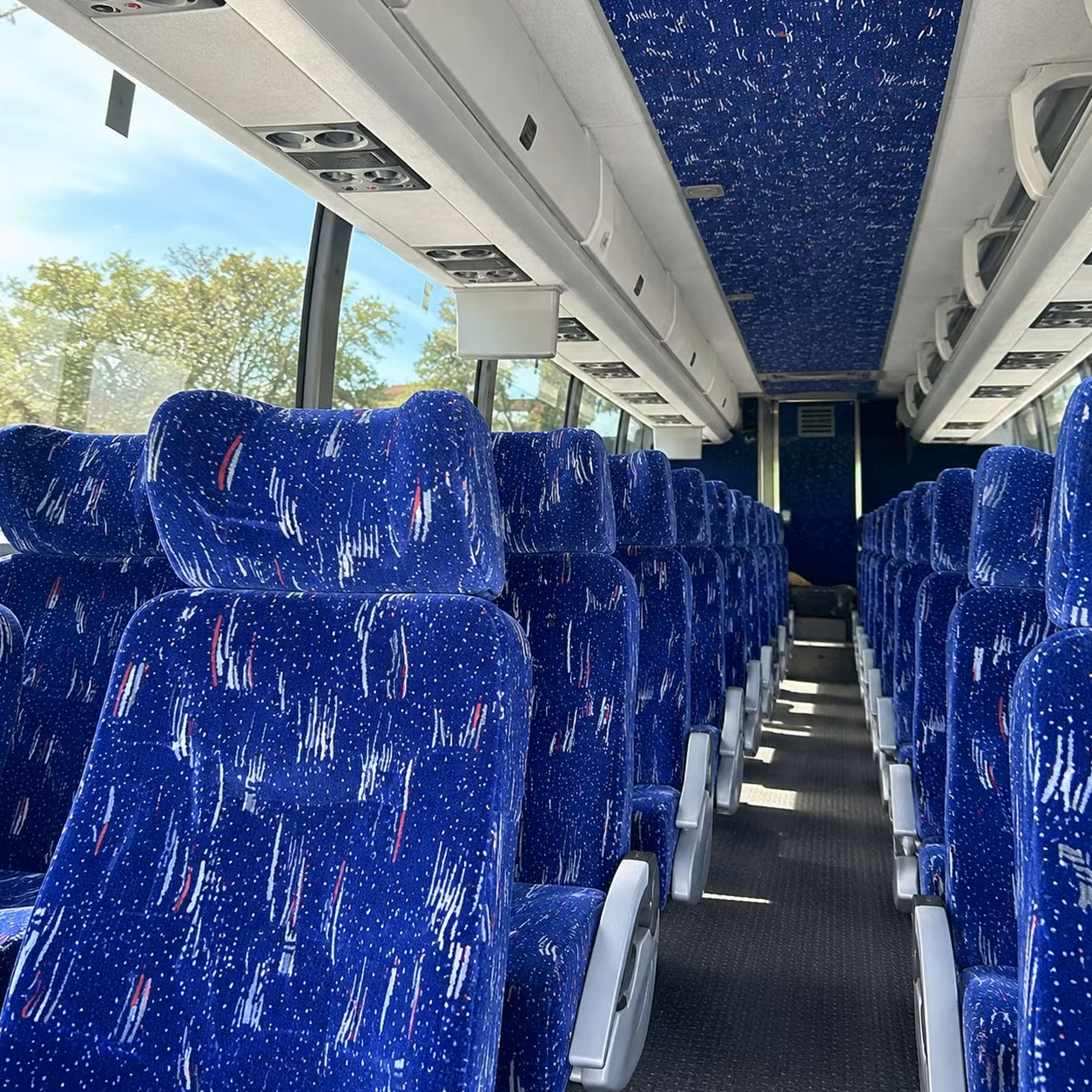 springfield charter bus interior