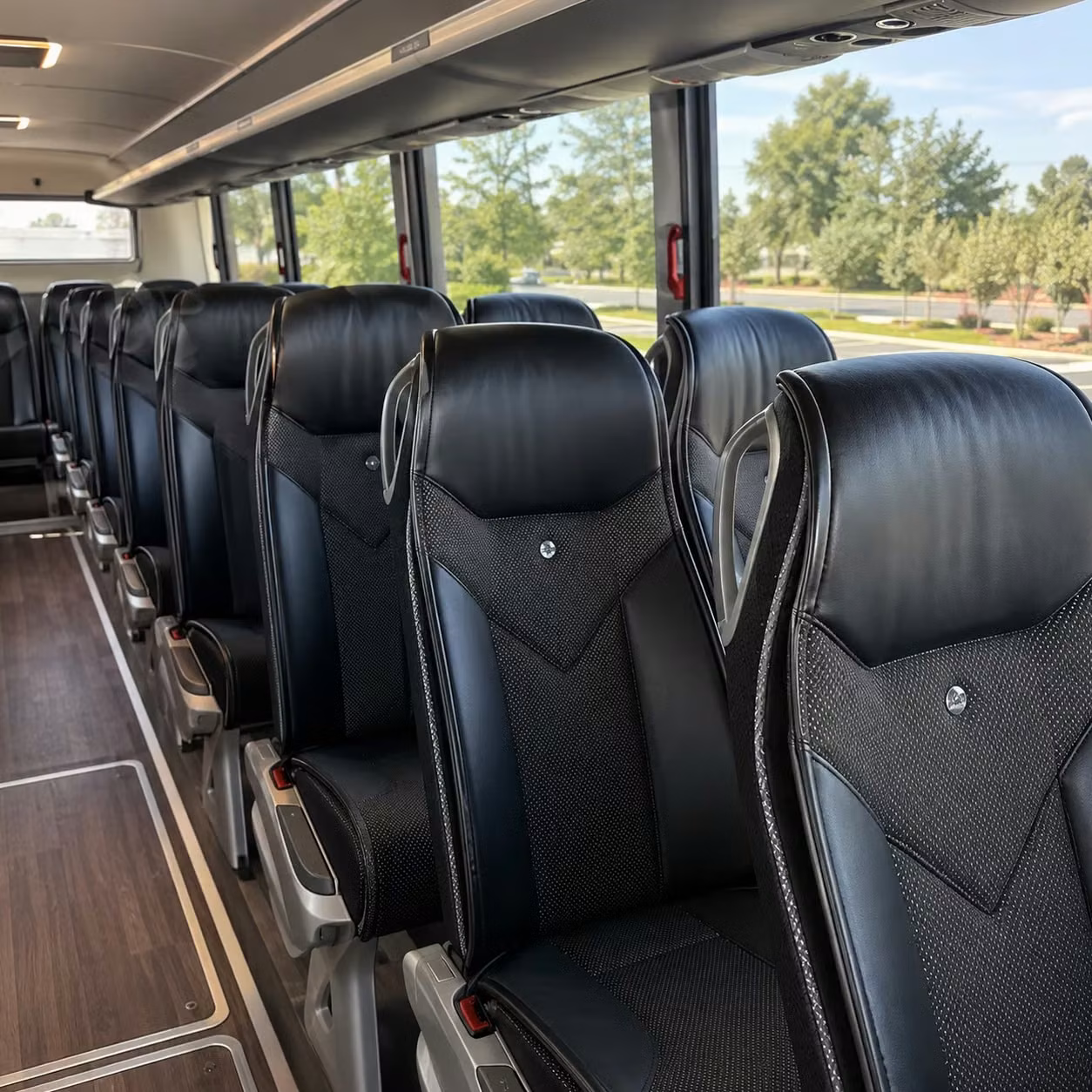 springfield charter bus rental inside