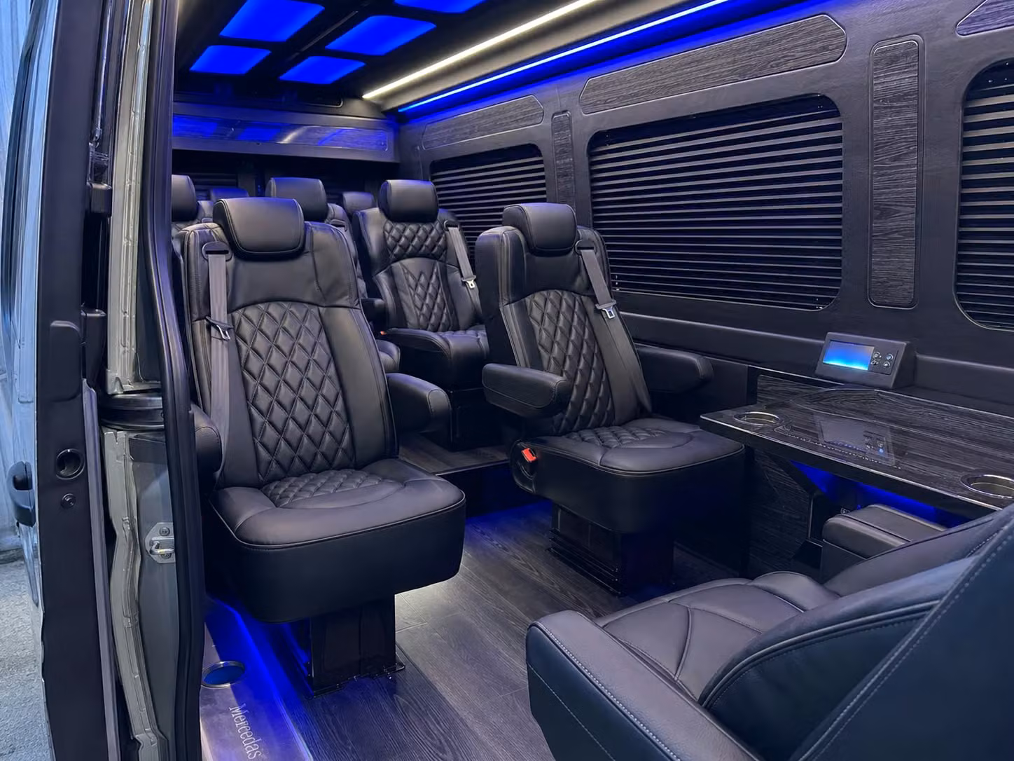 sprinter van transportation for groups and events across springfield